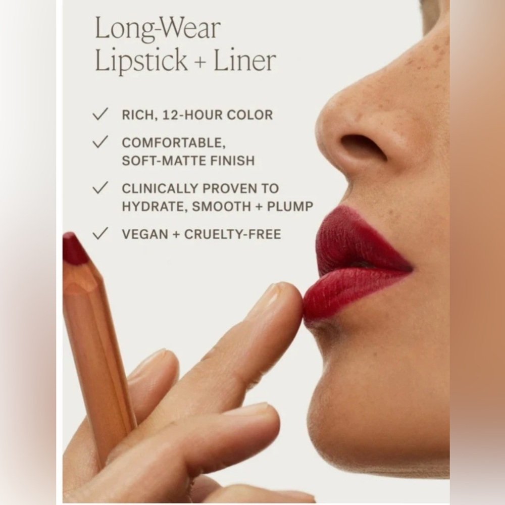 Ilia Lip Sketch Hydrating Crayon Genre $27 MSRP Brand New In Box .08oz Full Size - Picture 4 of 8